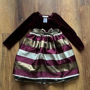 Matching holiday dresses